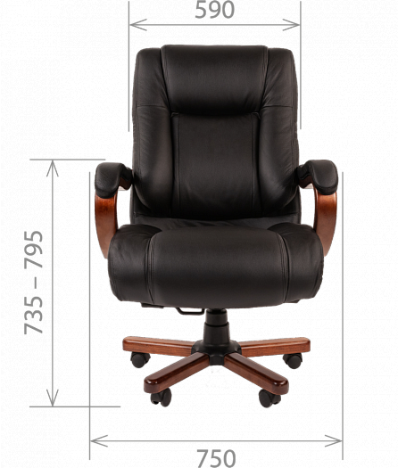Кресло руководителя "Chairman 503" - Кресло руководителя "Chairman 503": схема 1