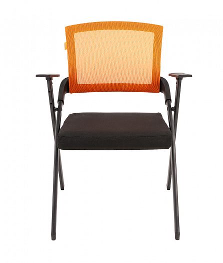 Кресло посетителя "Chairman NEXX" - Кресло посетителя "Chairman NEXX", Сетчатый акрил DW66 оранжевый