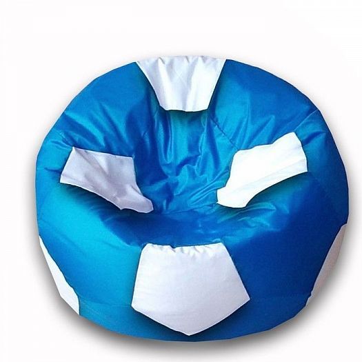 Кресло-мешок "Мяч 70" - Цвет: Оксфорд Голубой/Белый