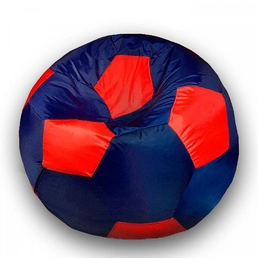 Кресло-мешок "Мяч 70" - Цвет: Оксфорд Темно-синий/Красный