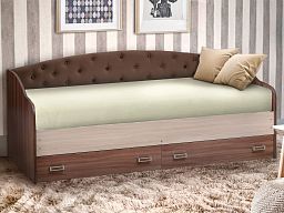 Кровать с мягким элементом Софа №8 800*2000 мм