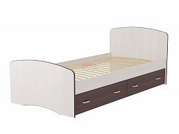 Кровать-6 "Фант" с двумя выкатными ящиками 900*2000