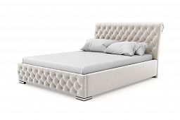 Кровать "Relax" 800 металлическое основание/пуговицы