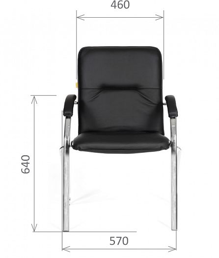 Кресло посетителя "Chairman 850" - Кресло посетителя "Chairman 850": схема 1