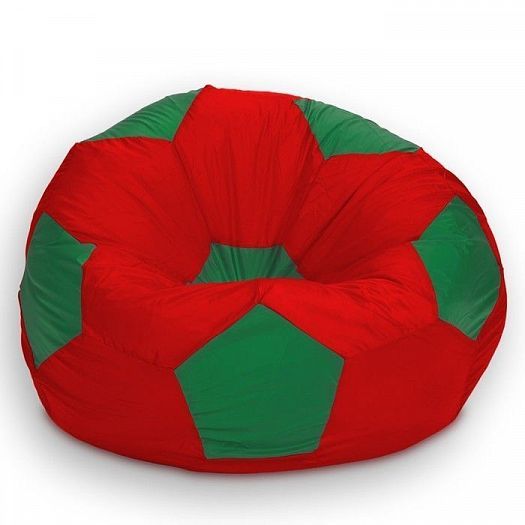 Кресло-мешок "Мяч 70" - Цвет: Оксфорд Красный/Зеленый