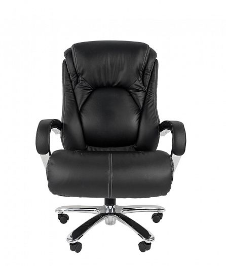 Кресло руководителя "Chairman 402" кожа - Кресло руководителя "Chairman 402" кожа, Кожа черная - вид