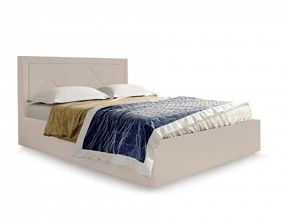 Кровать "Сиеста" 1400 (без основания) - Цвет: Альба Бежевый