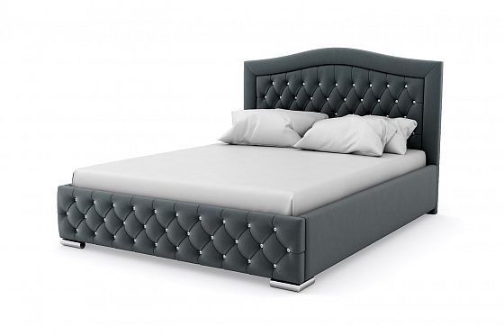 Кровать "Millennium LUX" 1800 с ламелями - Кровать "Millennium LUX" 1800 с ламелями, Цвет: Серый 017