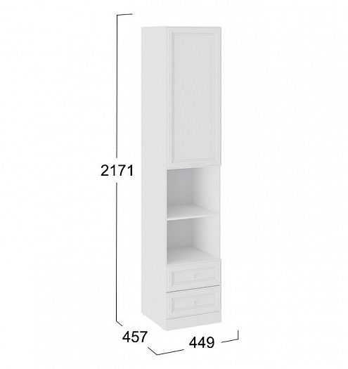 Шкаф комбинированный "Франческа" ТД 312.07.20 - размеры