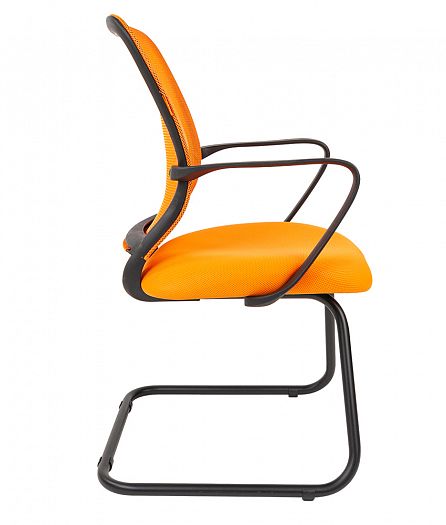 Кресло посетителя "Chairman 698 V" - Кресло посетителя "Chairman 698 V", Сетка TW оранжевая (спинка)