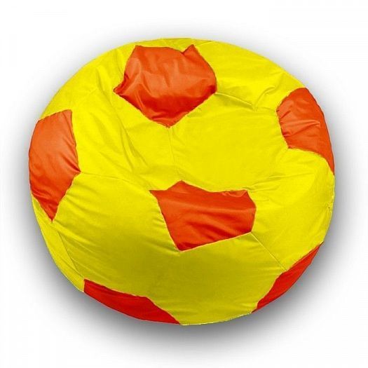 Кресло-мешок "Мяч 80" - Цвет: Оксфорд Желтый/Оранжевый