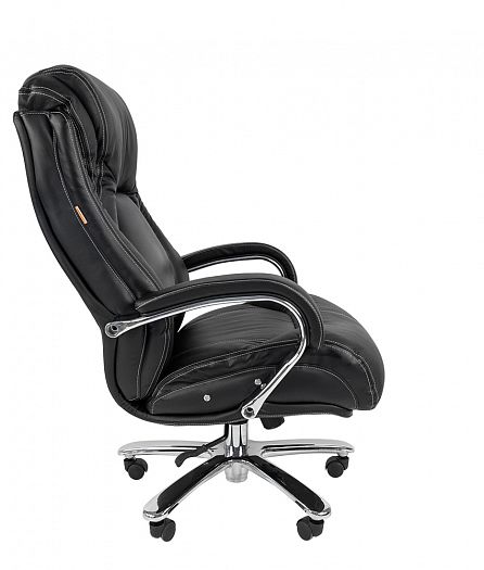 Кресло руководителя "Chairman 402" кожа - Кресло руководителя "Chairman 402" кожа, Кожа черная - вид