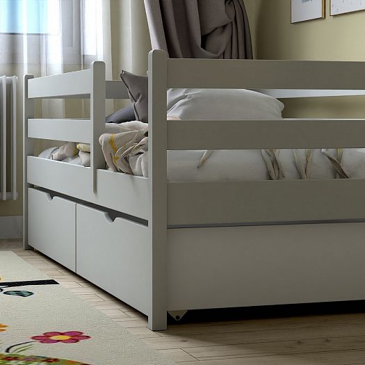 Ящики выкатные для кровати 1600*800  мм (2 шт.) - Кровать с ящиками, цвет: Серый