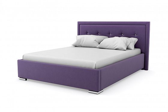 Кровать "Liberty" 1400 с ламелями - Кровать "Liberty" 1400 с ламелями, Цвет: Фиолетовый 119