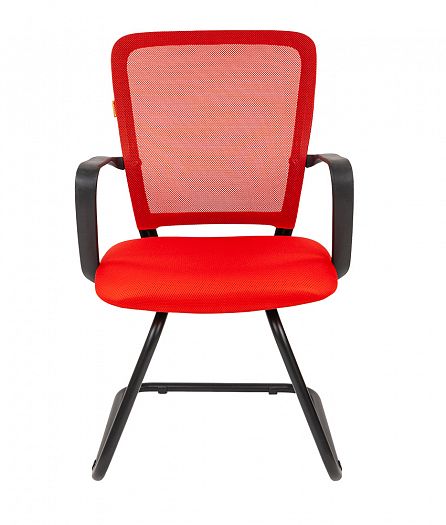 Кресло посетителя "Chairman 698 V" - Кресло посетителя "Chairman 698 V", Сетка TW красная (спинка)/Т