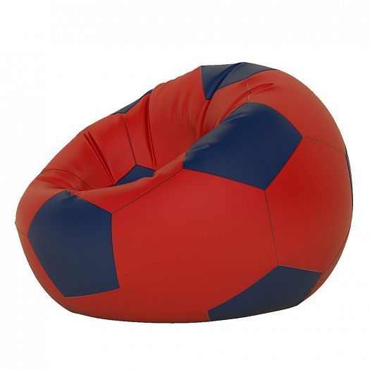 Кресло-мешок "Мяч 70" - Цвет: Оксфорд Красный/Темно-синий