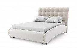 Кровать "Prova" 1600 с ламелями/пуговицы