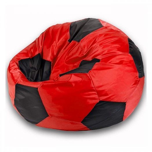 Кресло-мешок "Мяч 70" - Цвет: Оксфорд Красный/Черный