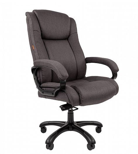 Кресло руководителя "Chairman 410" -  Цвет: Ткань SX серая (акриловая)