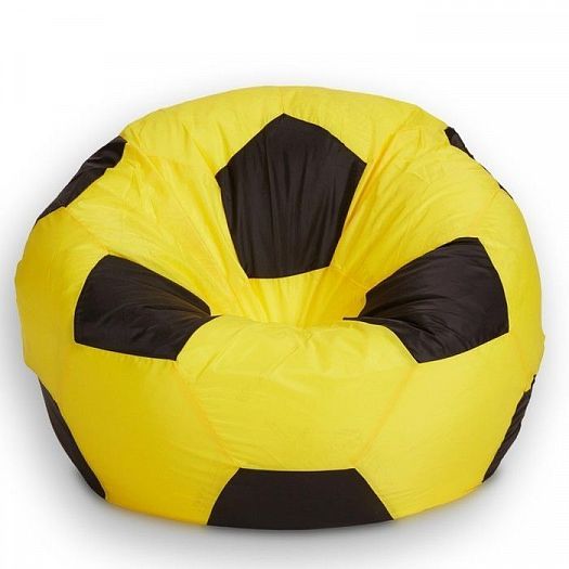 Кресло-мешок "Мяч 70" - Цвет: Оксфорд Желтый/Черный