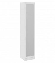 Шкаф для белья "Франческа" 457 мм с зеркальной дверью СМ-312.07.024