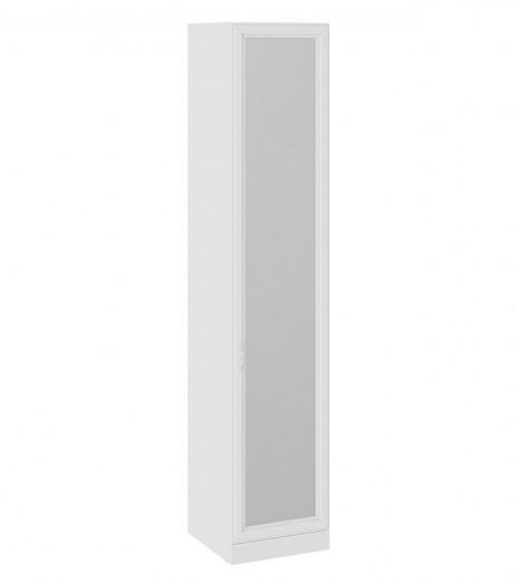 Шкаф для белья "Франческа" 457 мм с зеркальной дверью - Цвет: Дуб Седан