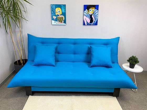 Диван-кровать "Поло Стайл" раскладной, Цвет: Neo Azure