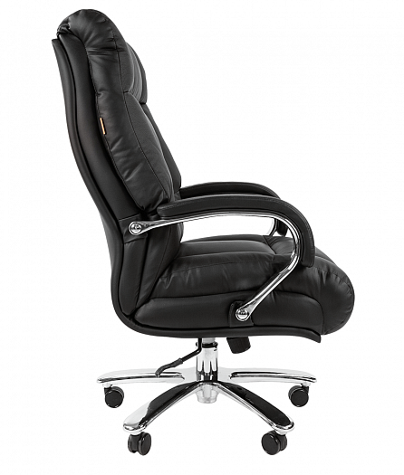 Кресло руководителя "Chairman 405" - Кресло руководителя "Chairman 405", Кожа черная - вид 3