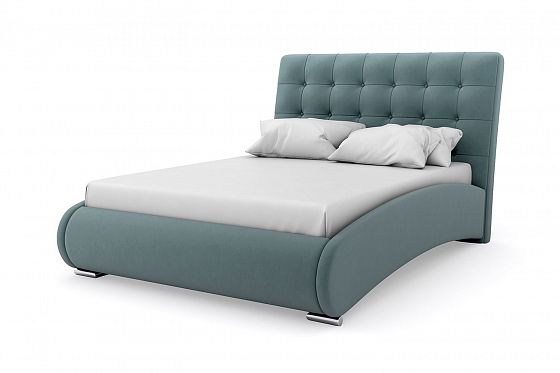 Кровать "Prova" 1600 с ламелями - Кровать "Prova" 1600 с ламелями, Цвет: Серый 107