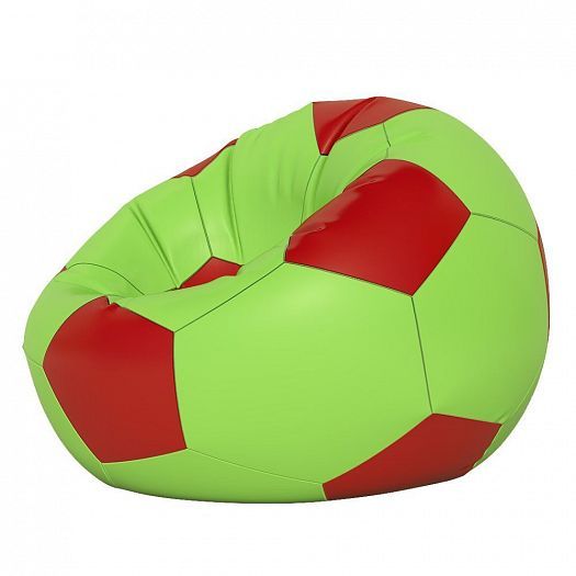 Кресло-мешок "Мяч 70" - Цвет: Оксфорд Салатовый/Красный