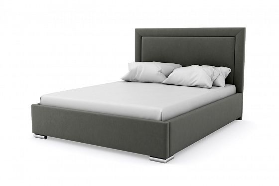 Кровать "Valeri" 1400 с ламелями - Кровать "Valeri" 1400 с ламелями, Цвет: Серый 012