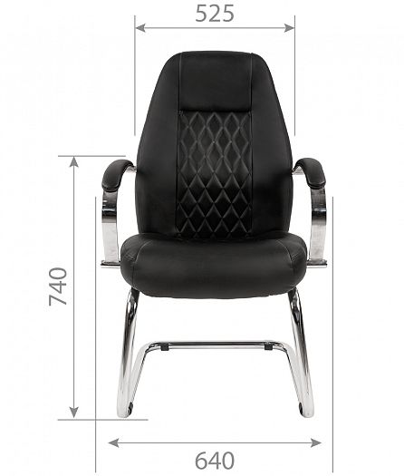 Кресло посетителя "Chairman 950 V" - Кресло посетителя "Chairman 950 V": схема 1