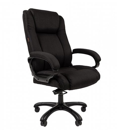 Кресло руководителя "Chairman 410" -  Цвет: Ткань SX черная (акриловая)