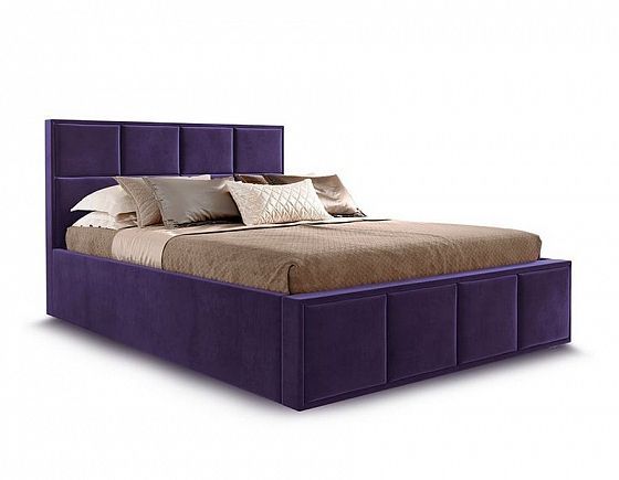 Кровать "Октавия" 1400 - Цвет: Мора Фиолетовый
