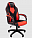 **Кресло для геймеров "Chairman GAME 17" (Цвет: Экокожа черный/Экокожа красный/Ткань TW 11)