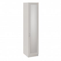Шкаф для белья "Сабрина" 587 мм с 1 зеркальной дверью СМ-307.07.011
