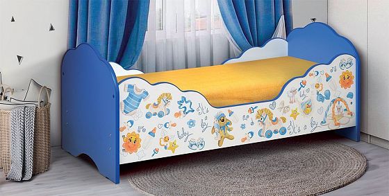Кровать детская с фотопечатью "Малышка №3" 700*1400 мм - Кровать детская с фотопечатью "Малышка №3"