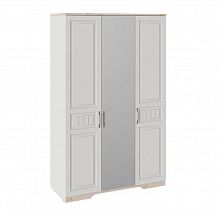 Шкаф комбинированный "Тоскана" с 2 глухими и 1 зеркальной дверями СМ-353.43.002