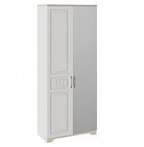 Шкаф для одежды "Тоскана" с 1 глухой 1 зеркальной дверями СМ-353.22.002R Правый