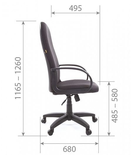 Кресло руководителя "Chairman 279 JP" - Кресло руководителя "Chairman 279 JP": схема 2